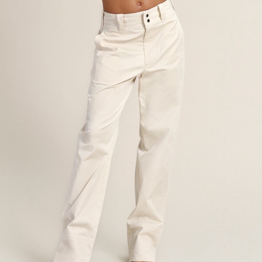 🆕ORSEUND IRIS CREAM CARPENTER PANTS SIZE MEDIUM NWT - Picture 7 of 7